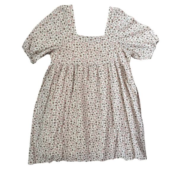 Rylee & Cru Neutrals Superbloom Greta Linen-Blend Babydoll Dress Size Large‎ - Picture 8 of 9
